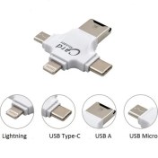 Resim İstanbul Teknoloji Apple iPhone Microusb Type C Tf Kart Okuyucu Reader 