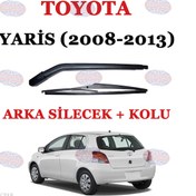 Resim Toyota Uyumlu Yaris Arka Silecek Kolu+Silecek Süpürgesi 