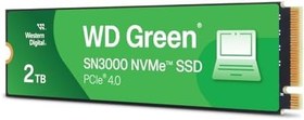 Resim Western Digital Green SN3000 NVMe 2 TB (5.000 MB/sn'ye kadar okuma 4.000 MB/sn'ye kadar yazma) - WDS200T4G0E 