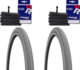 Resim Rib 24x1 3-8 Gri Tekerlekli Sandalye Lastik Seti 32-540 