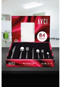 Resim Ay Işığı 84 Parça Çatal Kaşık Bıçak Takımı 