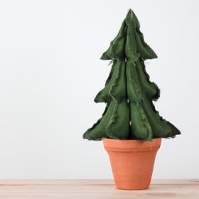 Resim Yılbaşı Ağacı - MEDIUM ( 15cm x 30 cm ) 