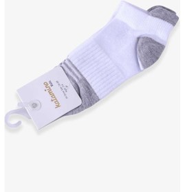 Resim Breeze Kız Çocuk Sportif Patik Çorap Gri (1-2-13-14 Yaş) 