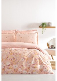 Resim Puffy Florian Tek Kişilik Ranforce Nevresim Takımı - Blush 