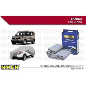 Resim Fiat Doblo Kısa Araca Özel Üretim Oto Branda Araç Örtüsü Tüm Modeller Niken 