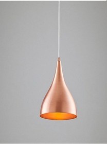 Resim Dylight Sahra Retro Metal Dekoratif Bakır Modern Rustik Sarkıt Av 