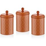 Resim Prizma Çay Şeker Kahve Kavanozu Terracota 1 Lt The Mia