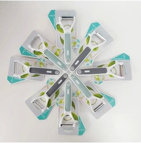 Resim Lazer Kesim "ergonomik Tasarım" Pratik Sebze Meyve Soyacağı Rt501 Renkli 