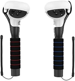 Resim Linkidea Two-Hand Extension Compatible with Meta/Oculus, Quest, Quest 2, or Rift S Controllers for Most VR Games (1 Pair) 