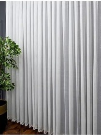 Resim Taç Sık Pile Tül Perde Tek Kanat, 47797SIK, 310 x 270 