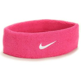 Resim Nike Swoosh Headband Havlu Ter Emici Kafa Bandı Pembe 