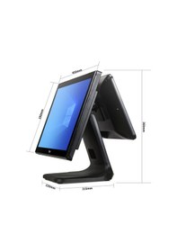 Resim Tiwox Tp-7650-d, Intel İ7 5.nesil, 18.5&quot Ekran, 8gb Ram, 128gb M.2 Ssd, Endüstriyel, Dokunmatik Pos Pc Çift Ekran 