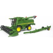 Resim Bruder John Deere T670İ Kumandasız Biçerdöver 60.3 x 47.3 x 23.7 cm Erkek Çocuklar için Eğlenceli Oyun Aracı 