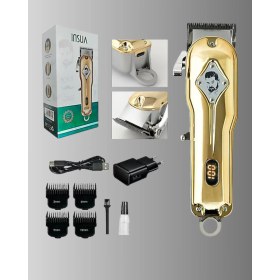 Resim Güçlü Motorlu LCD Ekranlı Şarjlı Tıraş ve Şekillendirme Makinesi 