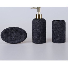 Resim Natural Diş Fırçalık Siyah 