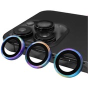 Resim Iphone 14 Pro Max Ile Uyumlu Profesyonel Kamera Lens Koruma Camcov Colorful CoverZone