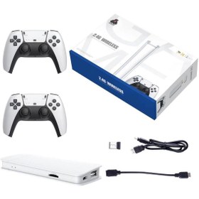 Resim P5 2.4G Wireless Kablosuz Controller 3D 4K HD Klasik Retro Atari Video Game Oyun Konsolu 