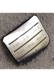 Resim Nokia 6700 Classic Klassik Orijinal Tuş Takımı Krom Silver 