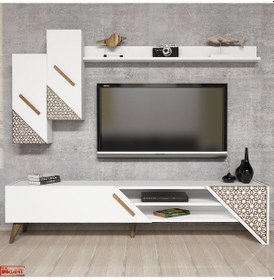 Resim Variant Beril Tv Ünitesi - Beyaz 