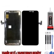 Resim Genos Apple Iphone 11 Pro Lcd Ekran Oled Siyah (gw Kalite) 