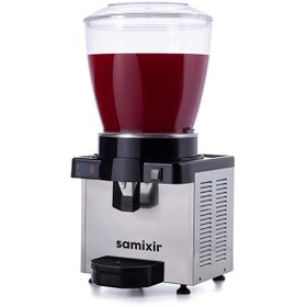 Resim Panaromik Dijital Soğuk İçecek Dispenseri, 22 Lt. - Inox - Samixir 