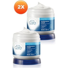 Resim Avon Care Gliserin ve Badem Sütü İçeren Nemlendirici El Yüz ve Vücut Kremi 2 x 400 ML 