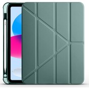Resim iPad 10.9 2022 10.nesil Uyumlu Tablet Kılıf Tri Folding Ka 