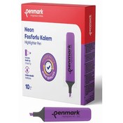 Resim Penmark Fosforlu Kalem Neon Lila HS-505 05 