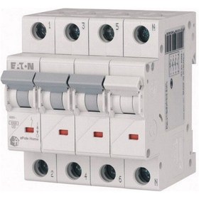 Resim Eaton Hl-c50/3n Minyatür Devre Kesici - 4,5ka - C Eğrisi - 3x50a+n 