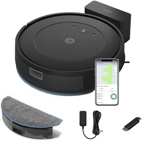Resim iRobot Roomba Combo Essential Robot Süpürge ve Paspas (Siyah) 