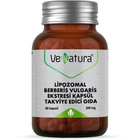 Resim VENATURA Lipozomal Berberis Vulgaris Ekstresi 60 Kapsül 