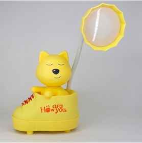 Resim PİNA HEDİYELİK AKSESUAR IŞIKLI ŞARJLI KALEMTRAŞLI ÇOCUK MASA LAMBASI 