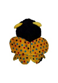 Resim Arı Kostümlü Peluş Bebek 35 Cm Uyku Ve Oyun Arkadaşım - Pembe Çok Renkli 