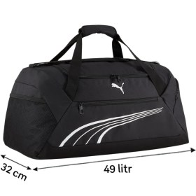 Resim Puma Fundamental M Siyah Spor Çanta – 49L Kapasiteli 09118901 