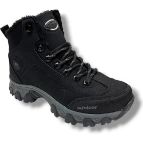 Resim Jagulep 4057-26 Anatomik Içi Kürklü Outdoor Bot Siyah Füme 36-39 