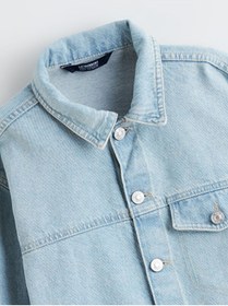 Resim LC Waikiki UZG STORE'dan Stil Sahiplerine Uzun Kollu Erkek Çocuk Jean Gömlek 