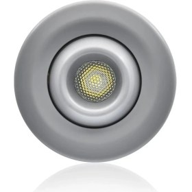 Resim Sanel Spot 24 Volt Beyaz Işıklı Butonlu SSM24WB 