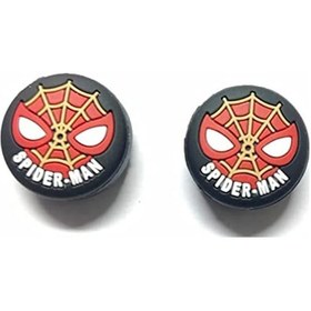 Resim Spider Man Desenli Xbox One S/one X/xbox E/xbox 360 Analog Koruyucu Silikon Pad 