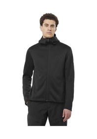 Resim Salomon Salomon Outline Warm Erkek Siyah Fleece 27412 Siyah 