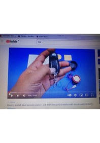 Resim Motosiklet Alarm Seti + Çalıştırma, Konuşan Alarm Ya-Ye 