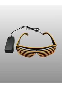 Resim Kutlamalara Renk Katan Led Işıklı Parti Gözlüğü " 