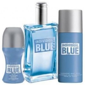 Resim Avon Avon İndividual Blue Edt 100 Ml Erkek Parfüm 3'Lü Set ORJİNAL 