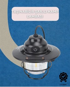 Resim Dış Mekan İçin Şık Led Fener 4400mah Pil, Ipx4 Su Geçirmez, Asılabilir Diğer 