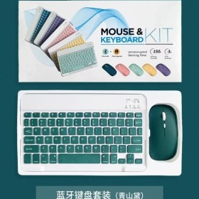 Resim 2Guoyang Mavi-Mavi Ipad Xiaomi Mi Pad Için Huawei Samsung Tablet Sihirli Kontrol Kablosuz Klavye Fare Seti Desteği Android Ios Windows Sistemi 2022 (Yurt Dışından) 