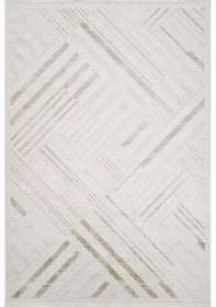 Resim Kaşmir Halı 7/24 Elegante Lumina Bej 80X300 CM Salon Mutfak Halısı Yolluk Kilim 