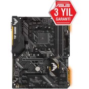 Resim Asus Tuf B450-Plus Gaming AMD B450 AM4 DDR4 4400 Mhz ATX Anakart 