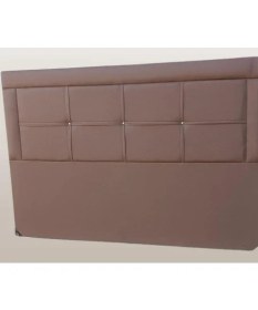 Resim Bengi Ticaret Başlık 90332 DK Çift Kişi 160 Kahverengi Hasır Görünümlü Suni Deri Kumaş El Yapım 