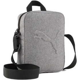 Resim Puma 09135101 Buzz Heather Portable Unisex Çapraz Çanta Gri 