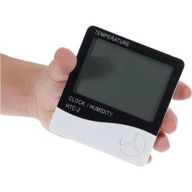 Resim İsmiyle Al Masaüstü Iç - Dış Mekan Dijital Termometre Nem Ölçer Higrometre 