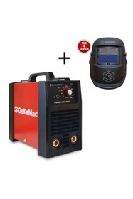 Resim GeKaMac Power ARC 200 LT Pro Inverter Kaynak Makinesi + Colormatic Otomatik Kararan Kaynak Maskesi 